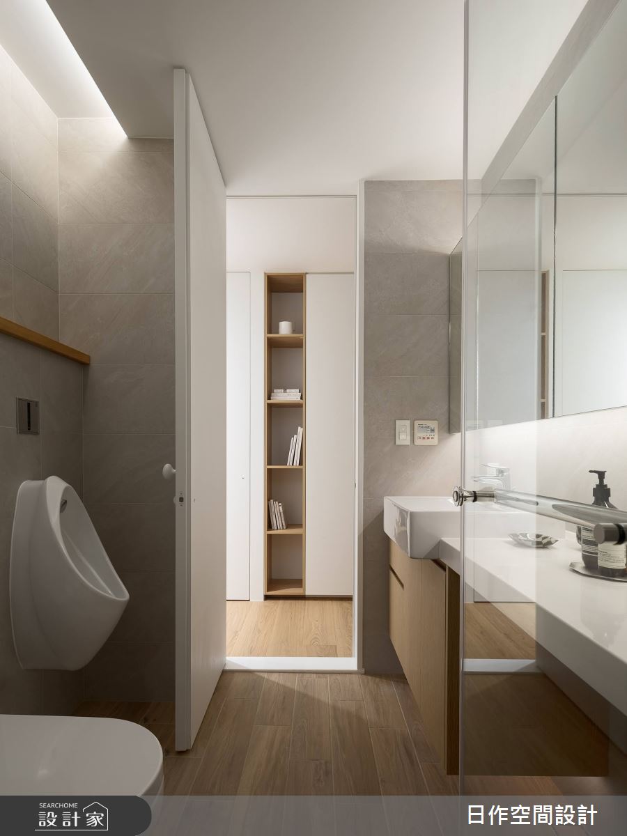 48坪中古屋(5~15年)＿日式無印風浴室案例圖片＿日作空間設計有限公司＿日作_49之38