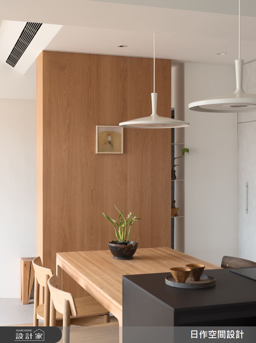 老屋(16~30年)＿日式無印風餐廳中島案例圖片＿日作空間設計有限公司＿日作_50之5