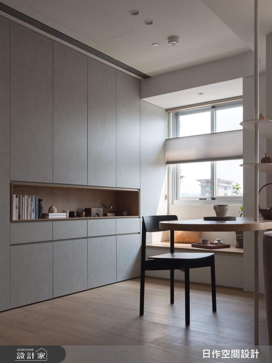 老屋(16~30年)＿日式無印風書房案例圖片＿日作空間設計有限公司＿日作_50之15