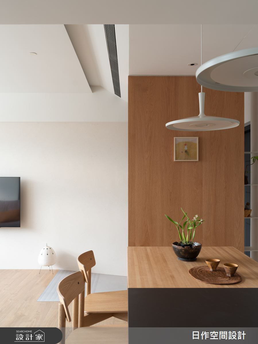 老屋(16~30年)＿日式無印風餐廳中島案例圖片＿日作空間設計有限公司＿日作_50之6
