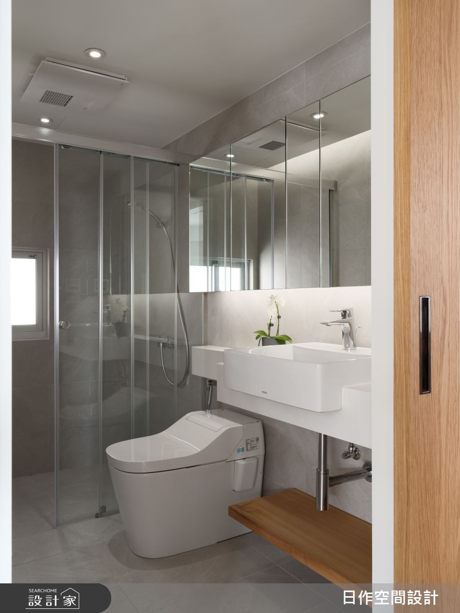 老屋(16~30年)＿日式無印風浴室案例圖片＿日作空間設計有限公司＿日作_50之34