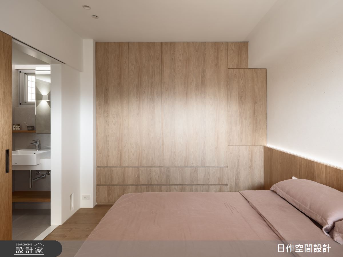 老屋(16~30年)＿日式無印風臥室浴室案例圖片＿日作空間設計有限公司＿日作_50之36