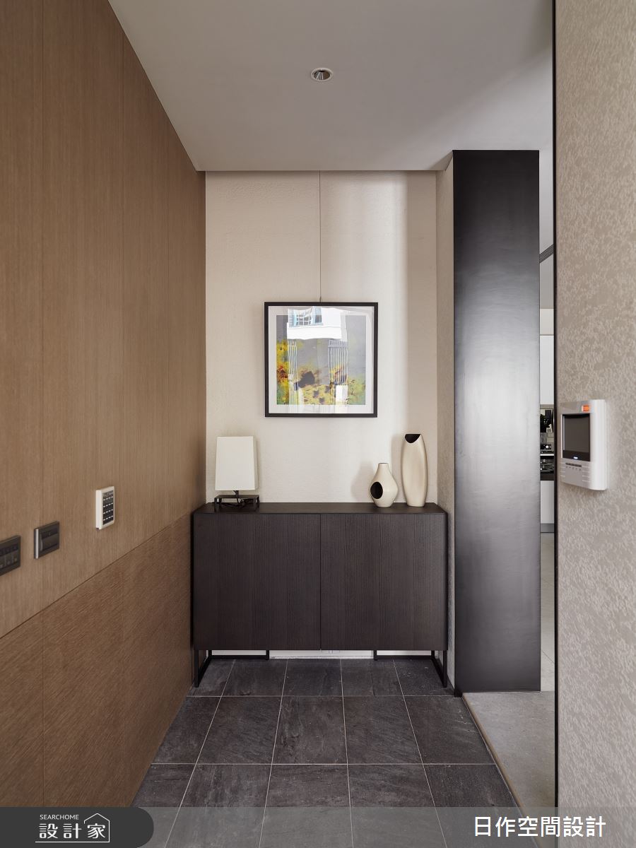 135坪新成屋(5年以下)＿現代渡假風玄關案例圖片＿日作空間設計有限公司＿日作_51之6