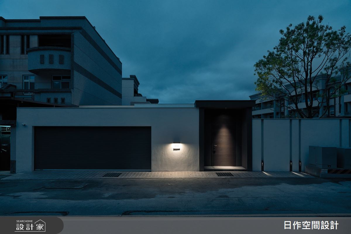 135坪新成屋(5年以下)＿現代渡假風玄關案例圖片＿日作空間設計有限公司＿日作_51之3