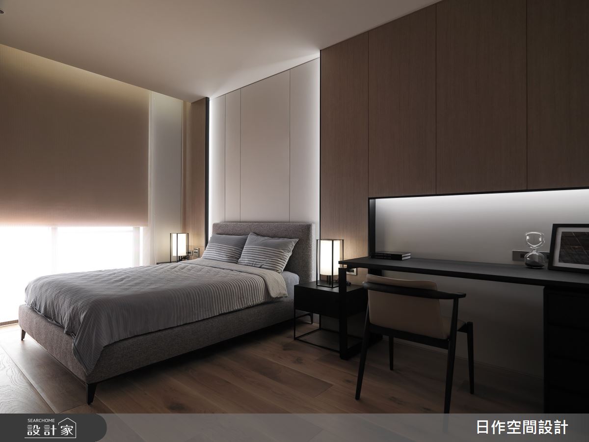 135坪新成屋(5年以下)＿現代渡假風臥室案例圖片＿日作空間設計有限公司＿日作_51之30
