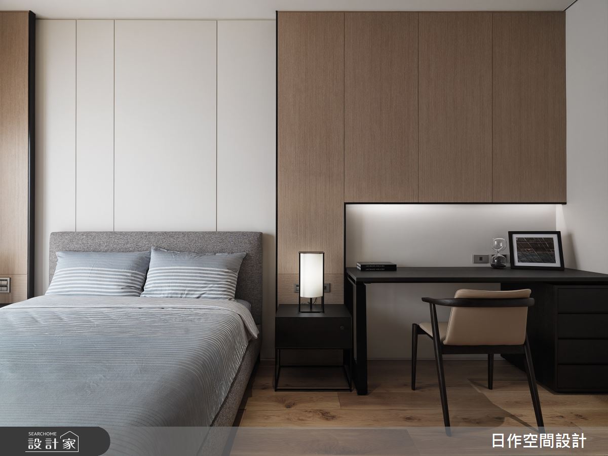 135坪新成屋(5年以下)＿現代渡假風臥室案例圖片＿日作空間設計有限公司＿日作_51之31