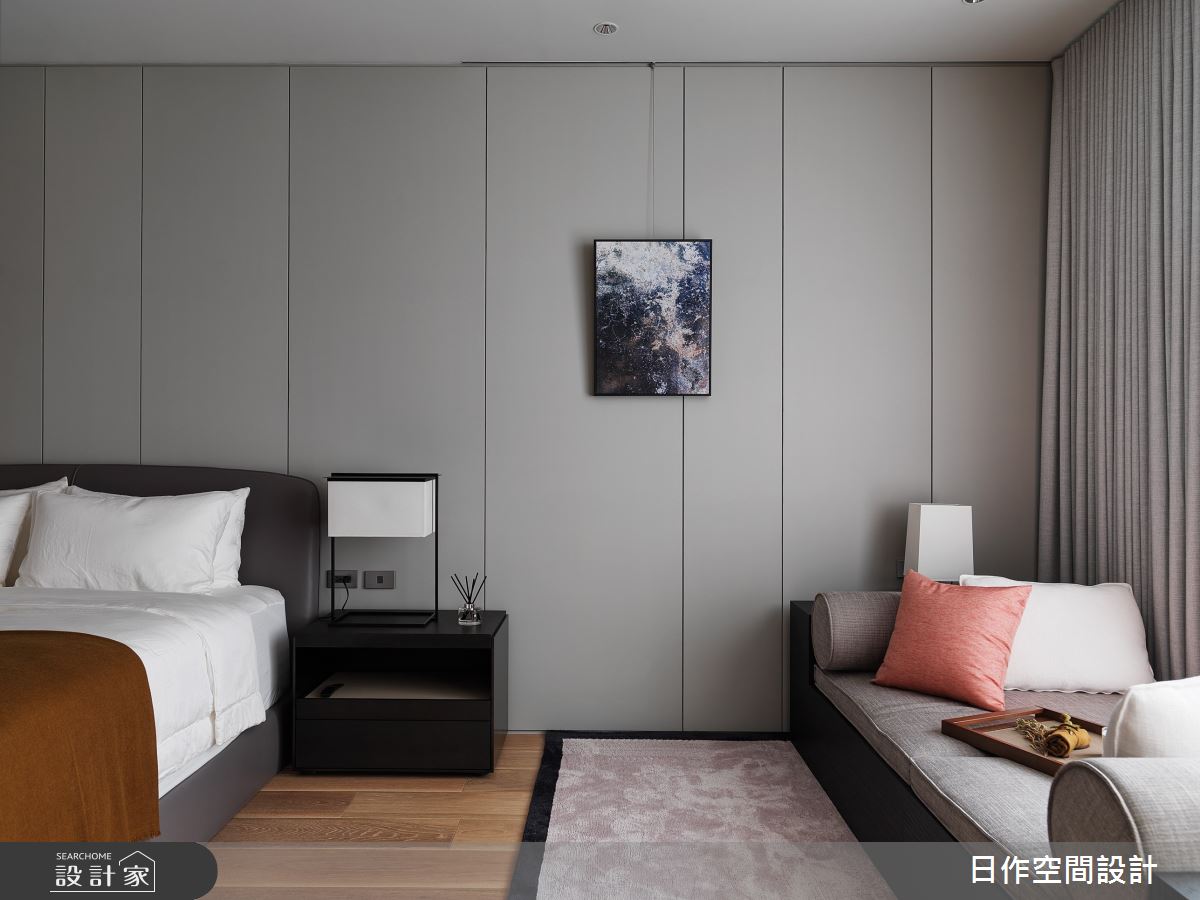 135坪新成屋(5年以下)＿現代渡假風臥室案例圖片＿日作空間設計有限公司＿日作_51之34
