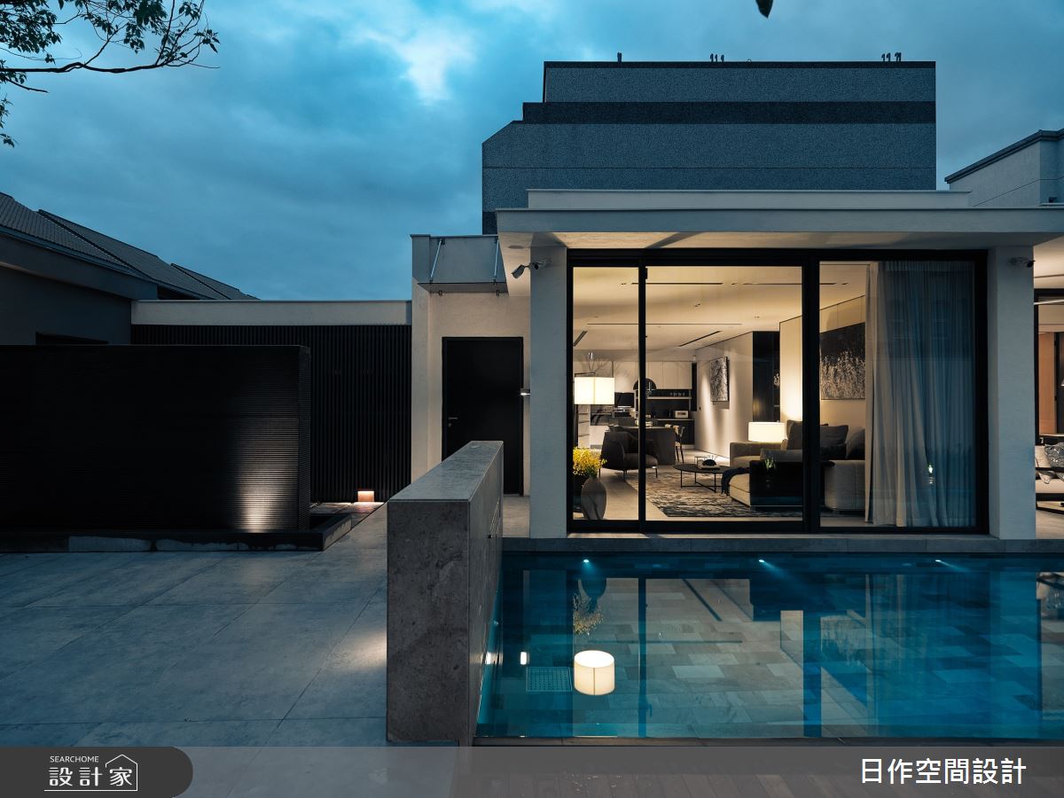 135坪新成屋(5年以下)＿現代渡假風庭院案例圖片＿日作空間設計有限公司＿日作_51之42