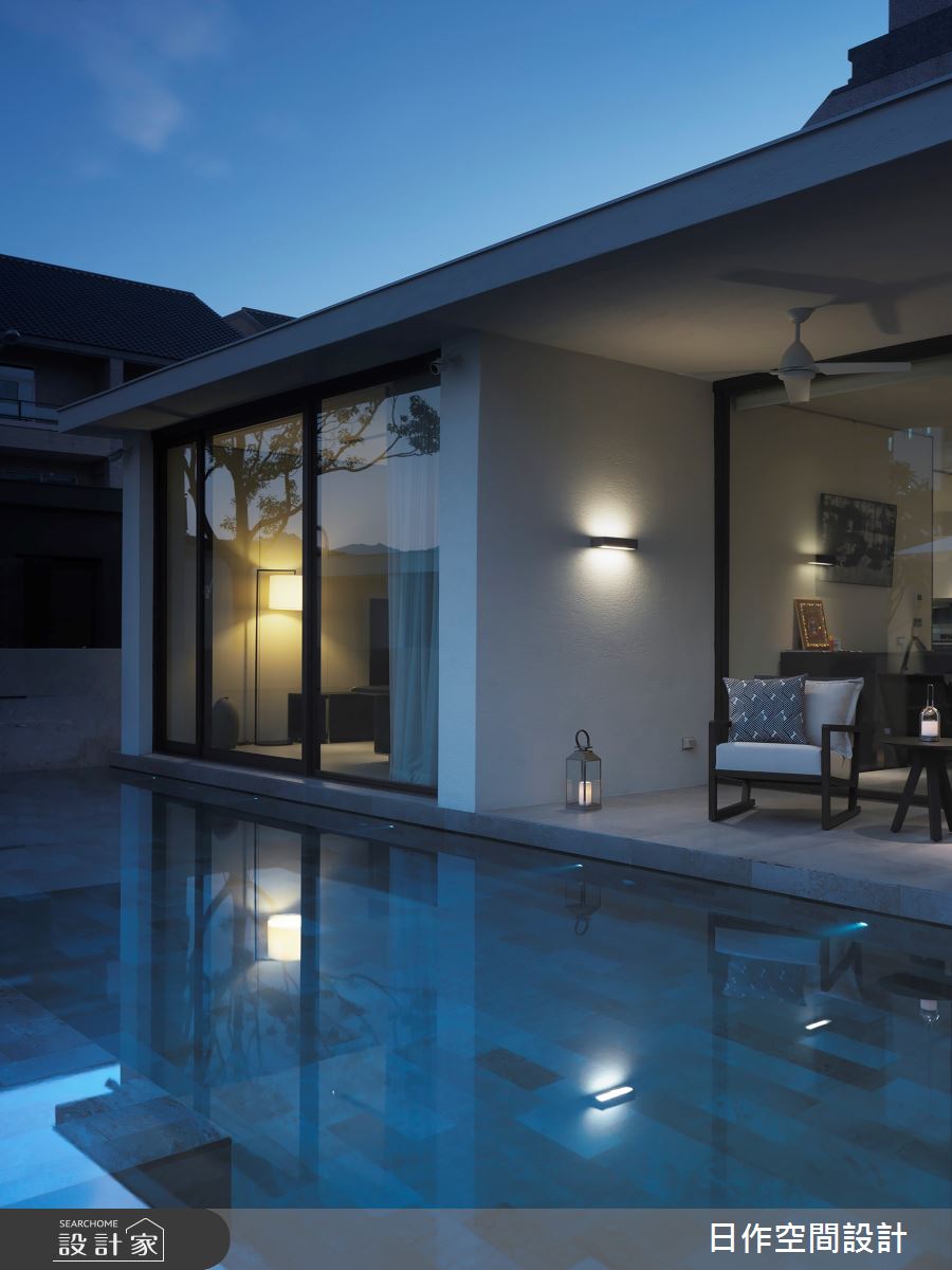 135坪新成屋(5年以下)＿現代渡假風庭院案例圖片＿日作空間設計有限公司＿日作_51之45