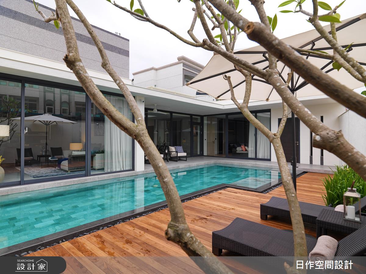 135坪新成屋(5年以下)＿現代渡假風庭院案例圖片＿日作空間設計有限公司＿日作_51之40