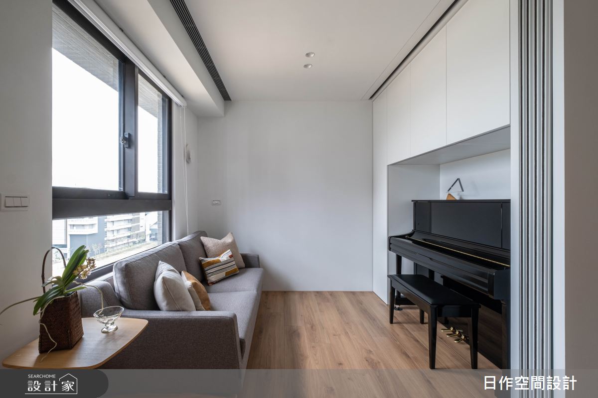 20坪預售屋＿日式無印風客廳案例圖片＿日作空間設計有限公司＿日作_52之6