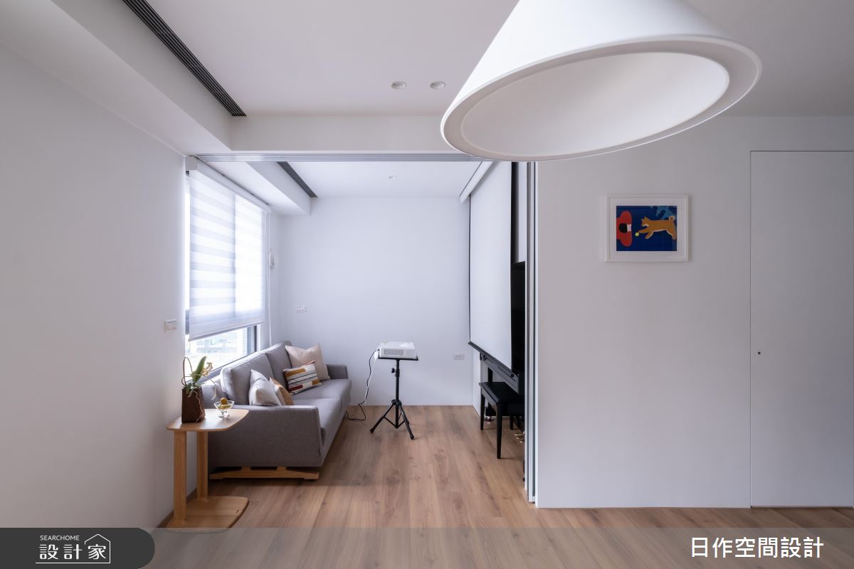 20坪預售屋＿日式無印風客廳案例圖片＿日作空間設計有限公司＿日作_52之8