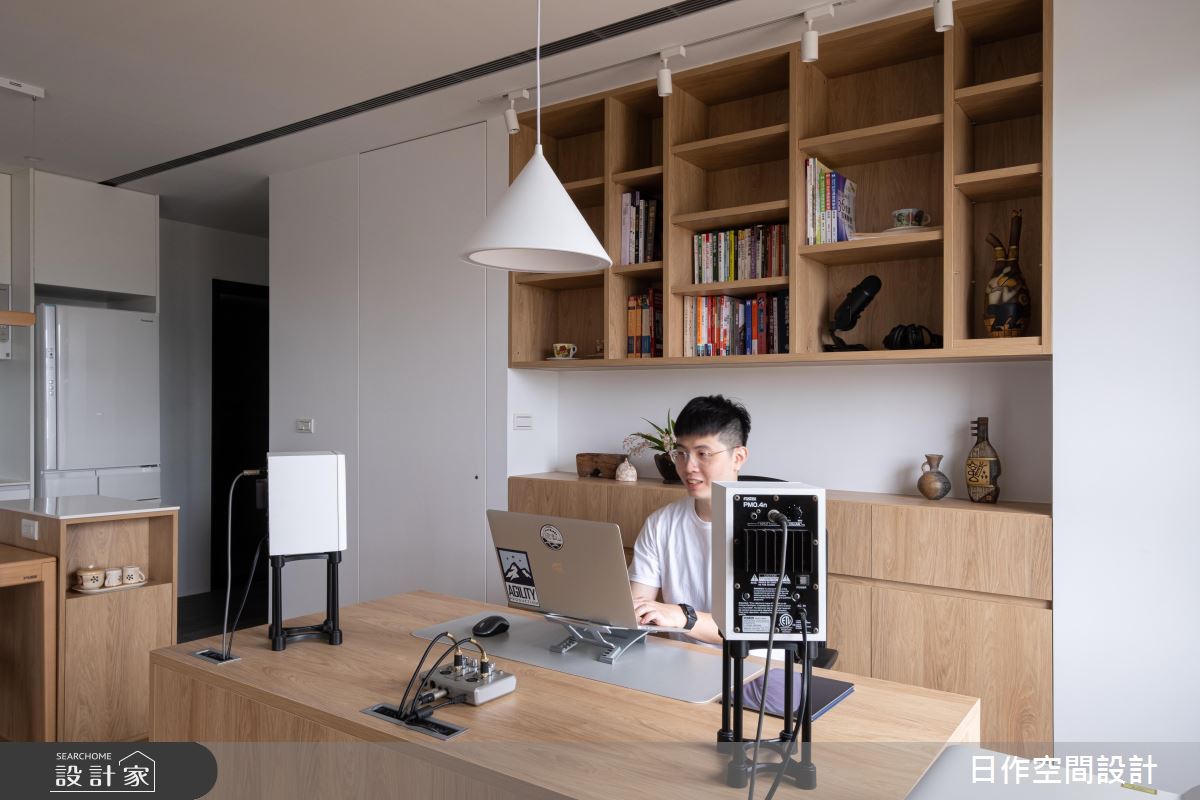 20坪預售屋＿日式無印風書房案例圖片＿日作空間設計有限公司＿日作_52之11