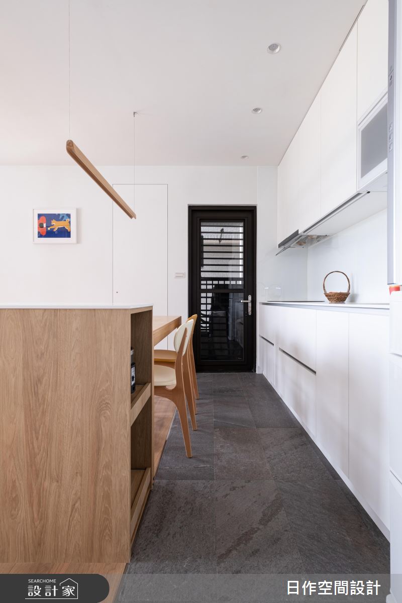 20坪預售屋＿日式無印風餐廳廚房中島案例圖片＿日作空間設計有限公司＿日作_52之18