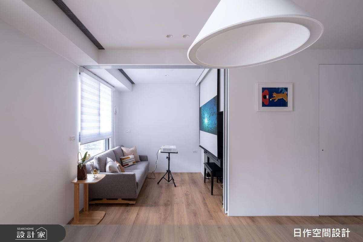 20坪預售屋＿日式無印風客廳案例圖片＿日作空間設計有限公司＿日作_52之9
