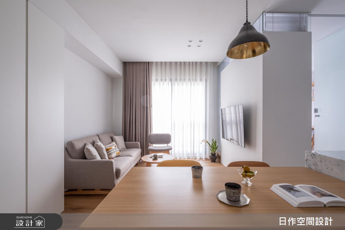 20坪預售屋＿日式無印風客廳餐廳案例圖片＿日作空間設計有限公司＿日作_53之7