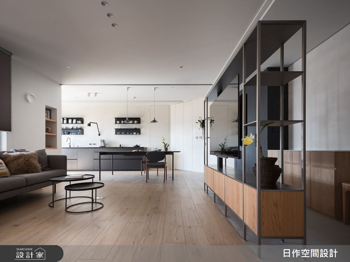 26坪預售屋＿北歐風客廳餐廳案例圖片＿日作空間設計有限公司＿日作_54之3