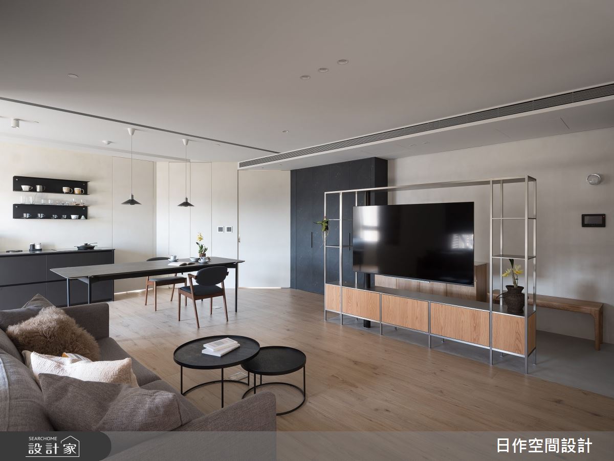 26坪預售屋＿北歐風客廳餐廳案例圖片＿日作空間設計有限公司＿日作_54之6