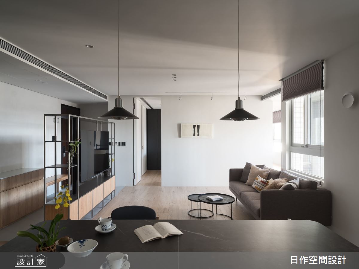 26坪預售屋＿北歐風客廳餐廳案例圖片＿日作空間設計有限公司＿日作_54之7