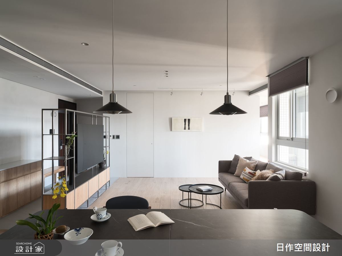26坪預售屋＿北歐風客廳餐廳案例圖片＿日作空間設計有限公司＿日作_54之8