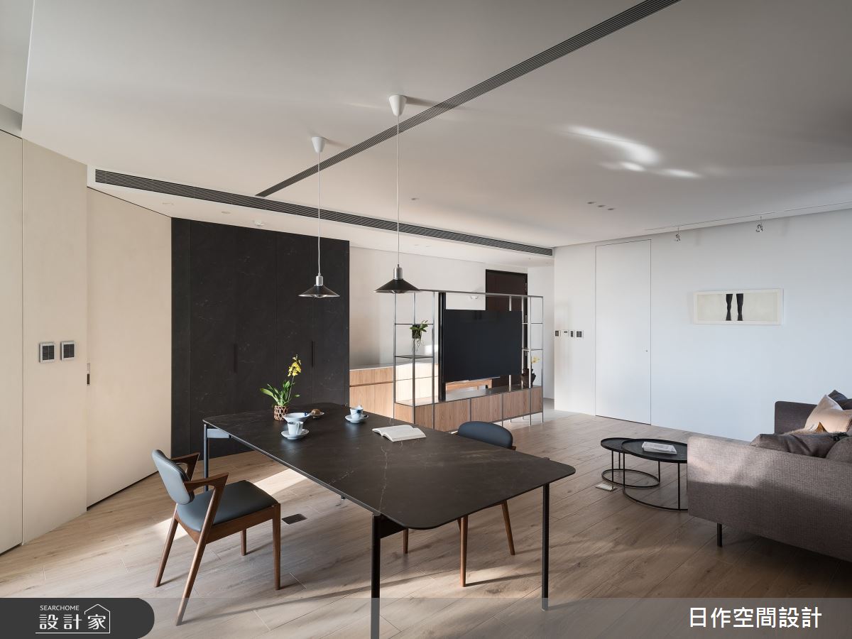 26坪預售屋＿北歐風客廳餐廳案例圖片＿日作空間設計有限公司＿日作_54之10