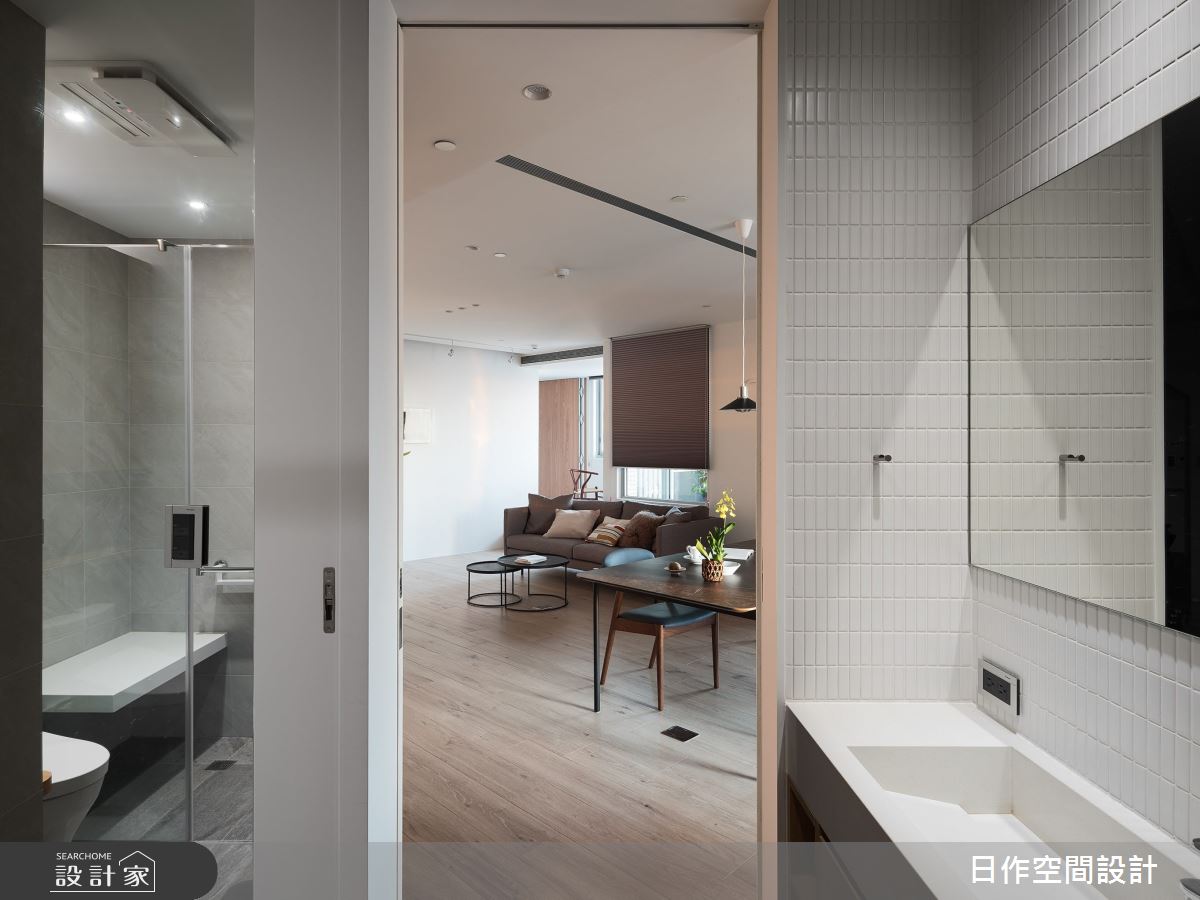 26坪預售屋＿北歐風浴室案例圖片＿日作空間設計有限公司＿日作_54之35