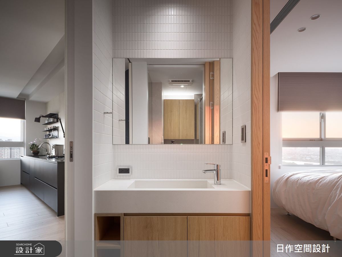 26坪預售屋＿北歐風浴室案例圖片＿日作空間設計有限公司＿日作_54之37