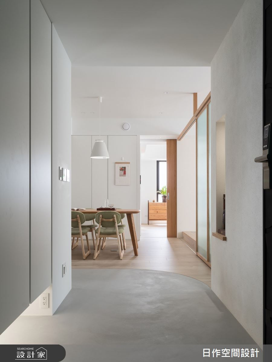 33坪預售屋＿日式無印風玄關餐廳案例圖片＿日作空間設計有限公司＿日作_55之1