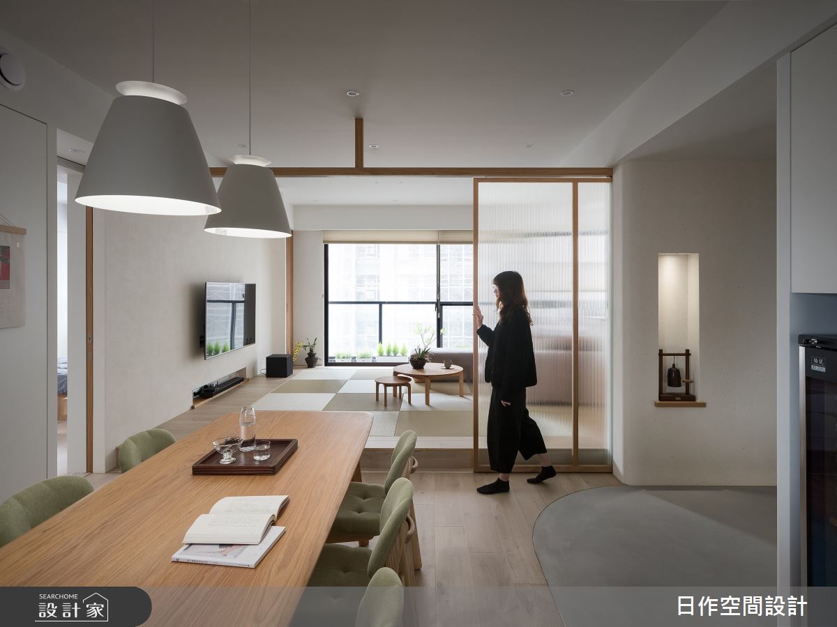 33坪預售屋＿日式無印風客廳餐廳案例圖片＿日作空間設計有限公司＿日作_55之5