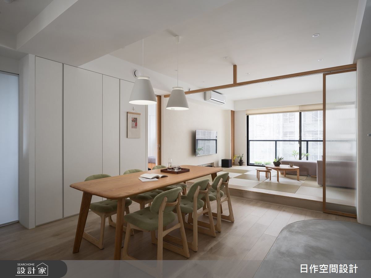 33坪預售屋＿日式無印風客廳餐廳案例圖片＿日作空間設計有限公司＿日作_55之6