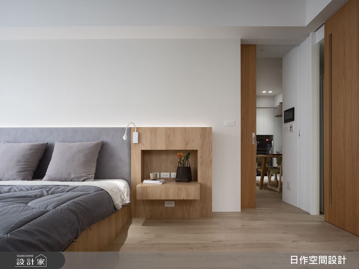 33坪預售屋＿日式無印風臥室案例圖片＿日作空間設計有限公司＿日作_55之17