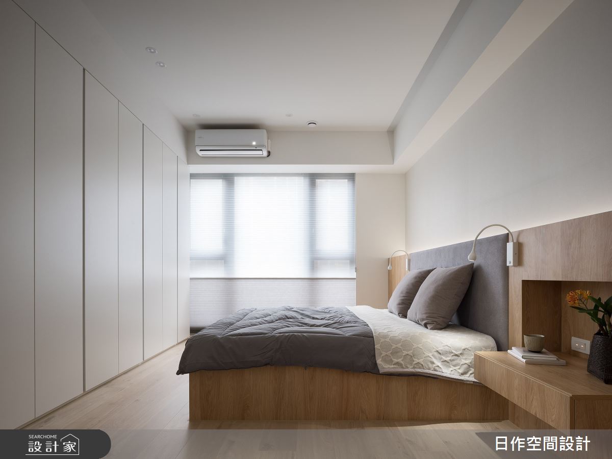 33坪預售屋＿日式無印風臥室案例圖片＿日作空間設計有限公司＿日作_55之18