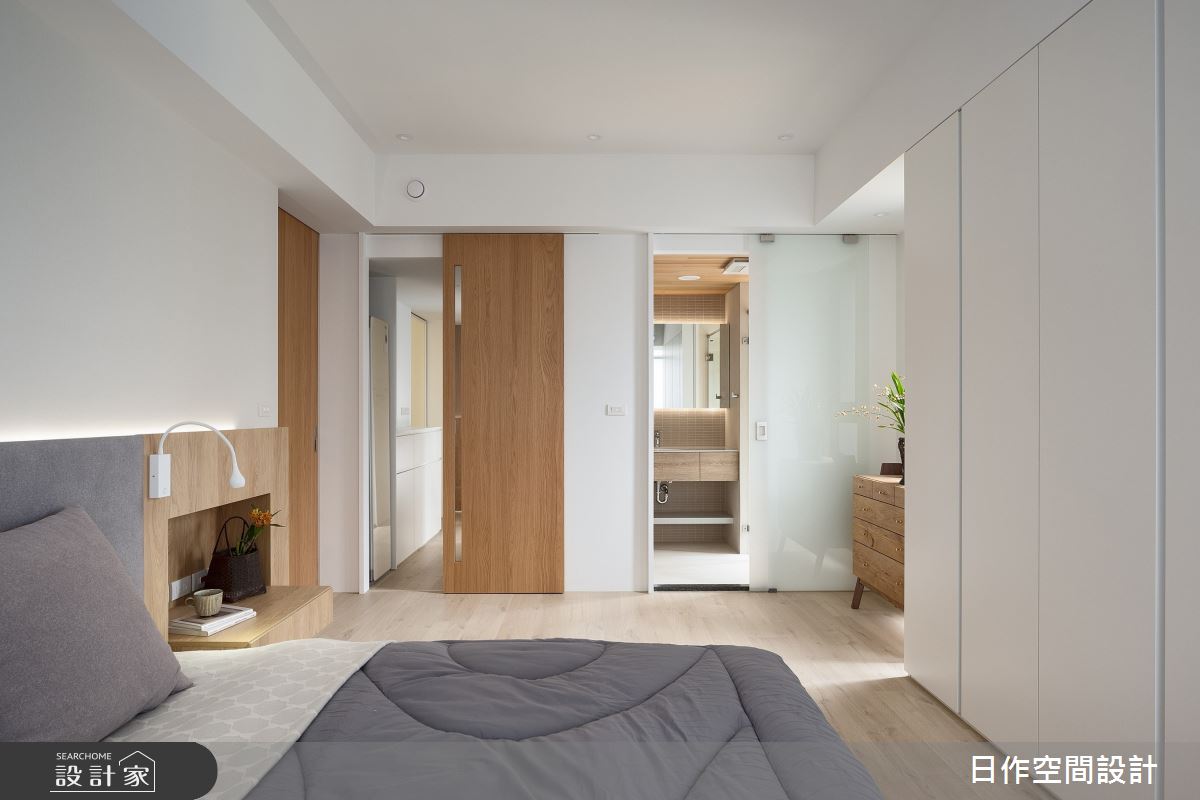 33坪預售屋＿日式無印風臥室案例圖片＿日作空間設計有限公司＿日作_55之19
