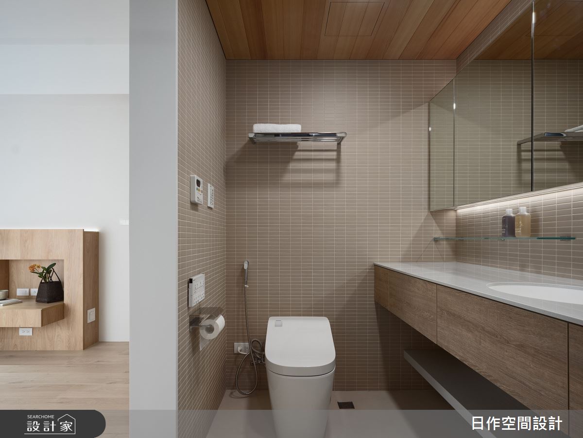 33坪預售屋＿日式無印風浴室案例圖片＿日作空間設計有限公司＿日作_55之22