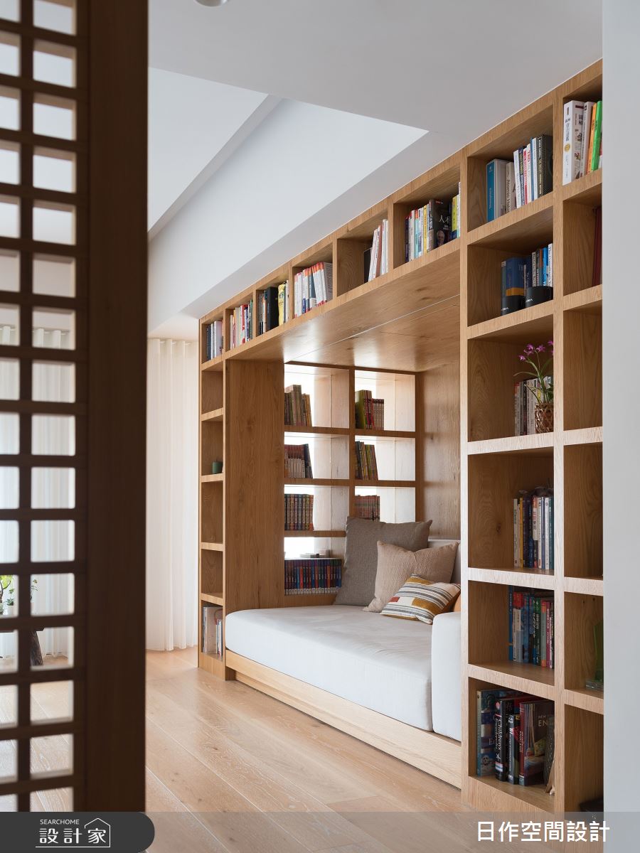 40坪新成屋(5年以下)＿日式無印風客廳案例圖片＿日作空間設計有限公司＿日作_56之4