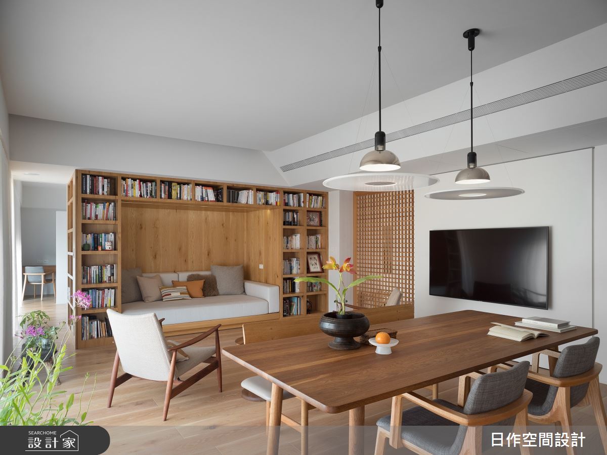 40坪新成屋(5年以下)＿日式無印風客廳餐廳案例圖片＿日作空間設計有限公司＿日作_56之10
