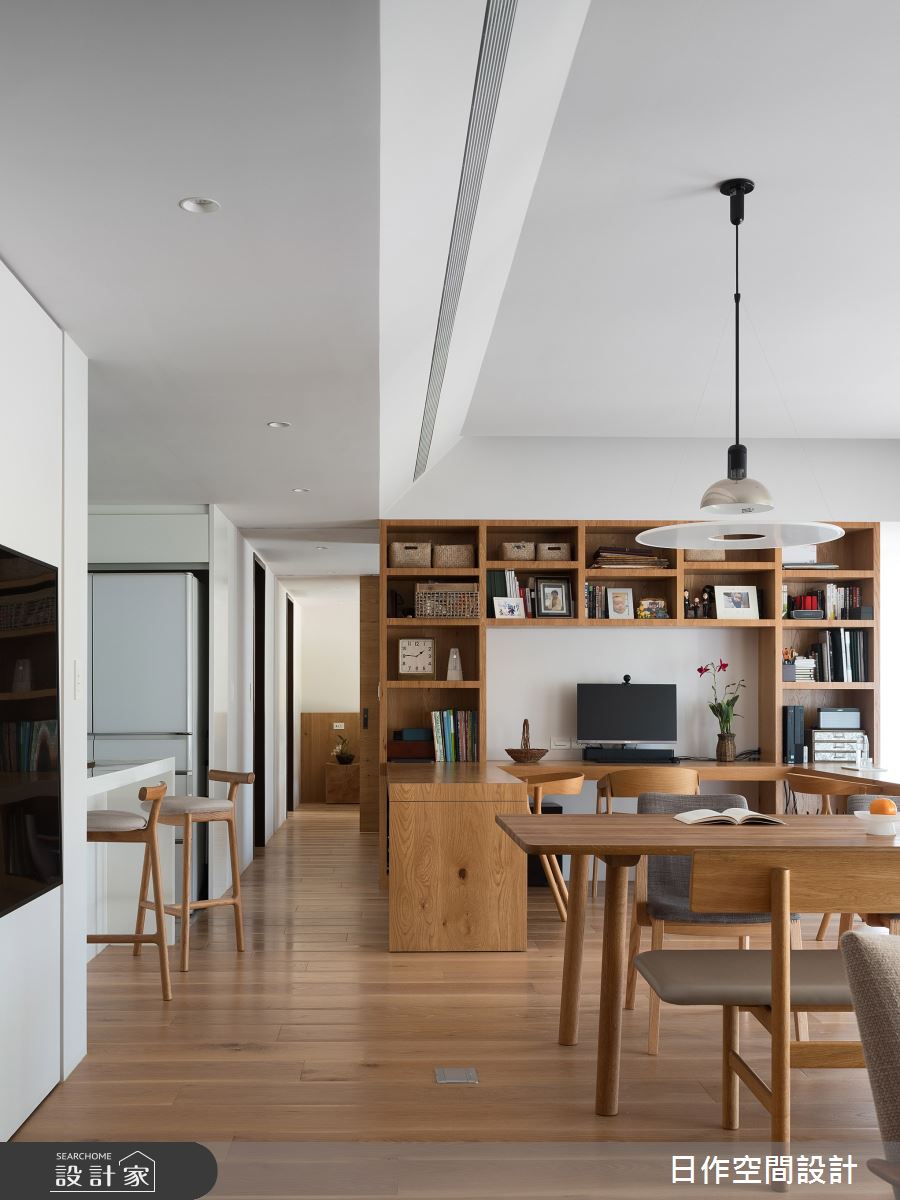 40坪新成屋(5年以下)＿日式無印風餐廳書房案例圖片＿日作空間設計有限公司＿日作_56之17