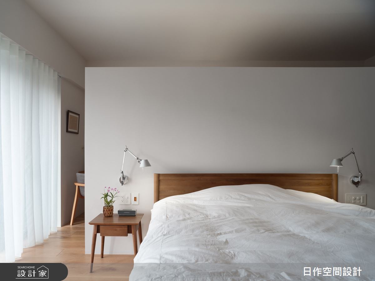 40坪新成屋(5年以下)＿日式無印風臥室案例圖片＿日作空間設計有限公司＿日作_56之34