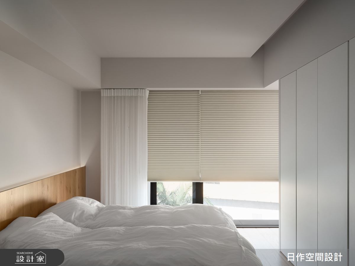 40坪新成屋(5年以下)＿日式無印風臥室案例圖片＿日作空間設計有限公司＿日作_56之37