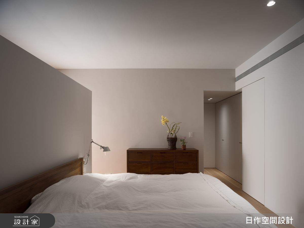 40坪新成屋(5年以下)＿日式無印風臥室案例圖片＿日作空間設計有限公司＿日作_56之38