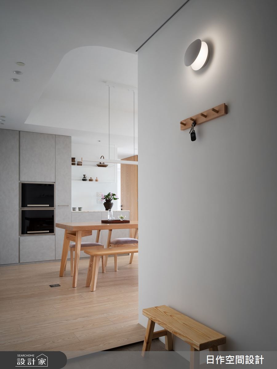 27坪預售屋＿日式無印風玄關餐廳案例圖片＿日作空間設計有限公司＿日作_57之3