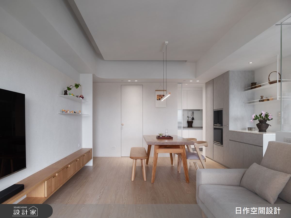 27坪預售屋＿日式無印風客廳餐廳案例圖片＿日作空間設計有限公司＿日作_57之9