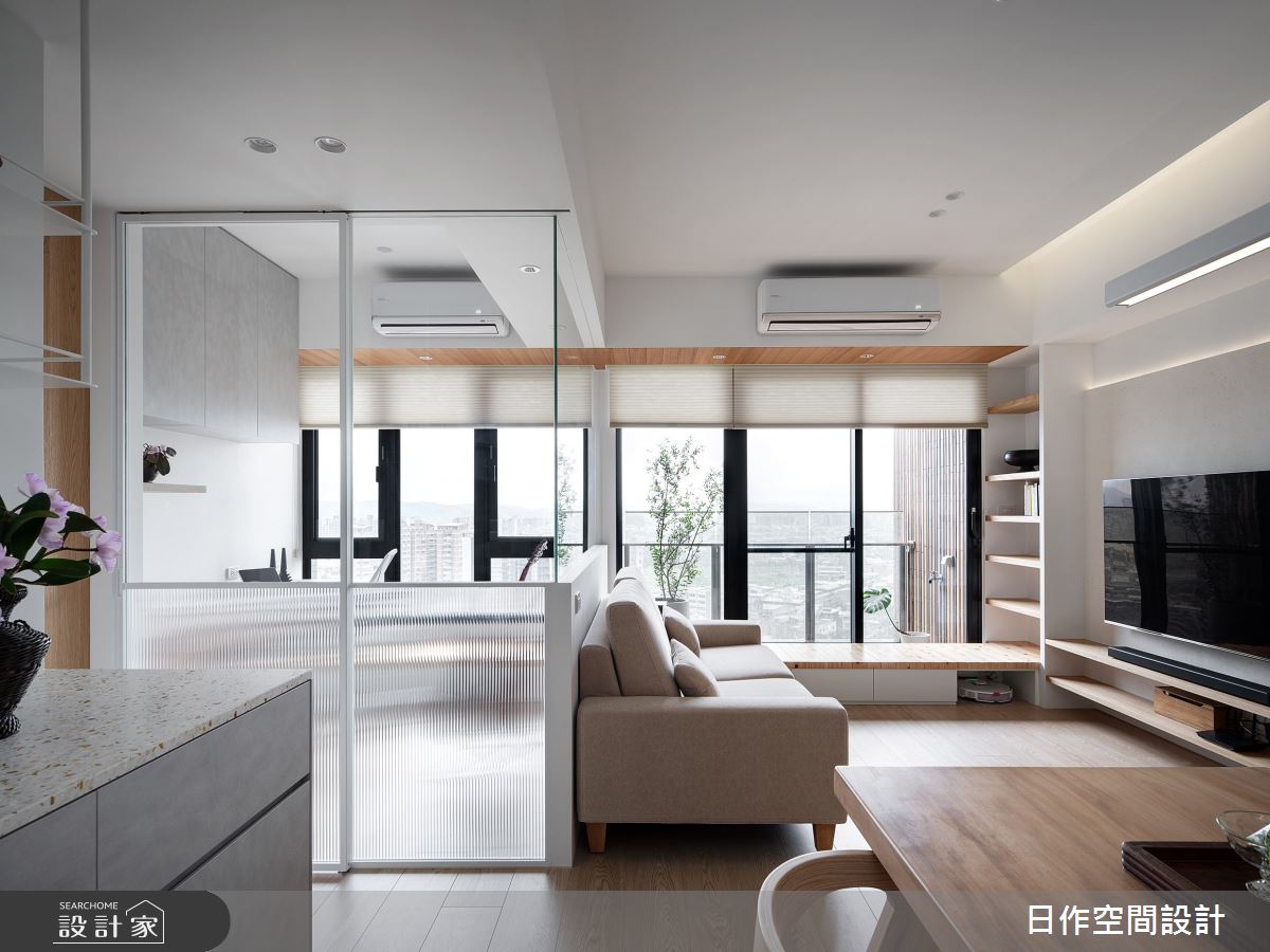 27坪預售屋＿日式無印風客廳書房案例圖片＿日作空間設計有限公司＿日作_57之13