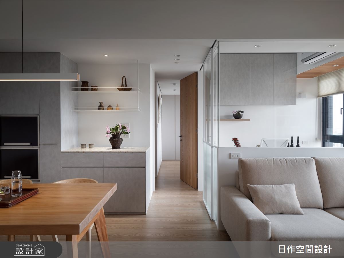 27坪預售屋＿日式無印風客廳餐廳案例圖片＿日作空間設計有限公司＿日作_57之16