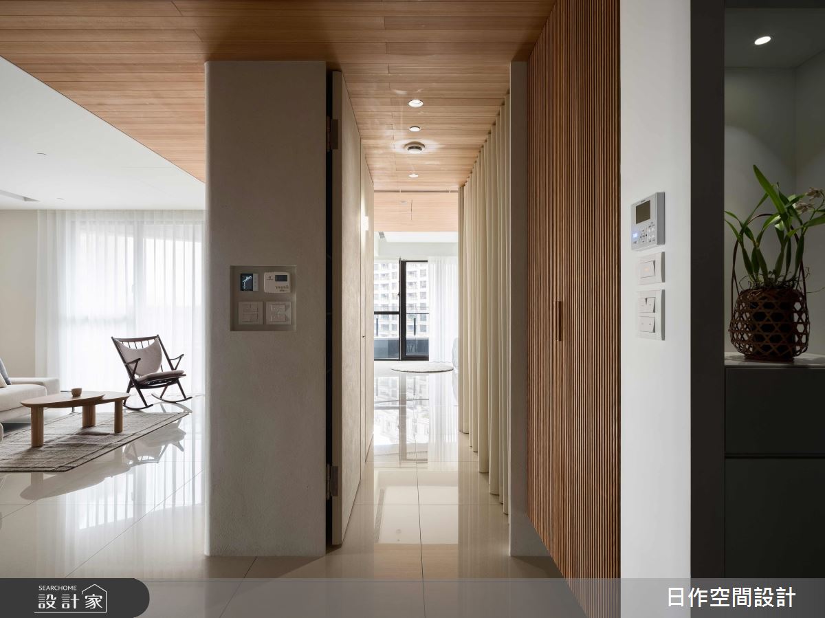 30坪新成屋(5年以下)＿日式無印風玄關走廊案例圖片＿日作空間設計有限公司＿日作_58之4