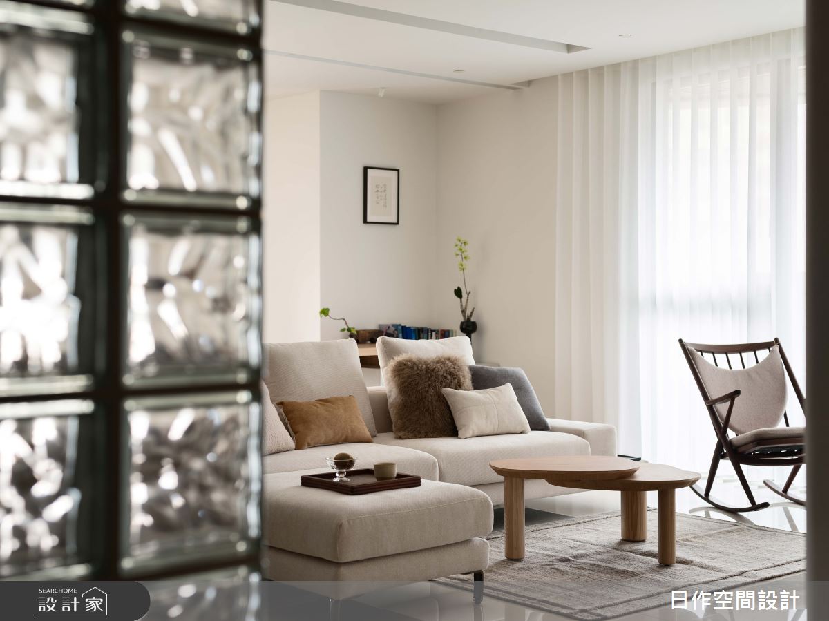 30坪新成屋(5年以下)＿日式無印風客廳案例圖片＿日作空間設計有限公司＿日作_58之7