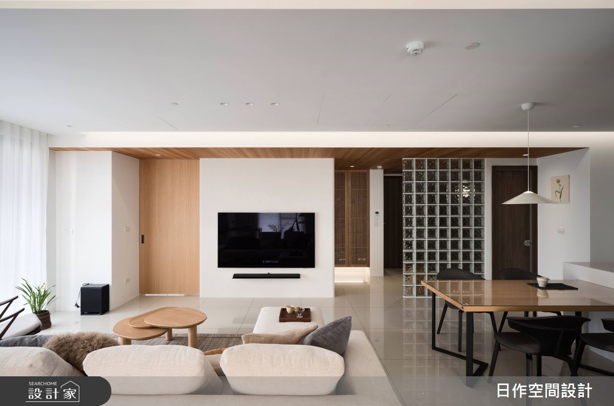 30坪新成屋(5年以下)＿日式無印風客廳餐廳案例圖片＿日作空間設計有限公司＿日作_58之15