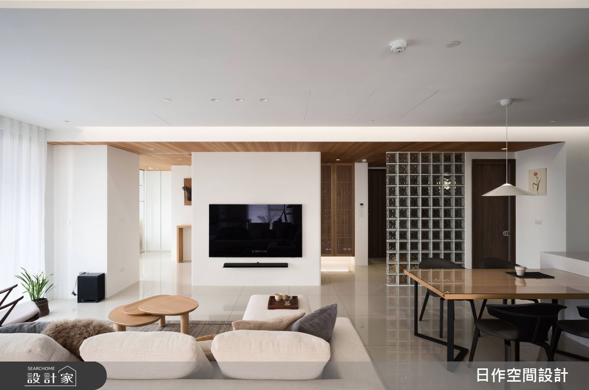 30坪新成屋(5年以下)＿日式無印風客廳餐廳案例圖片＿日作空間設計有限公司＿日作_58之16