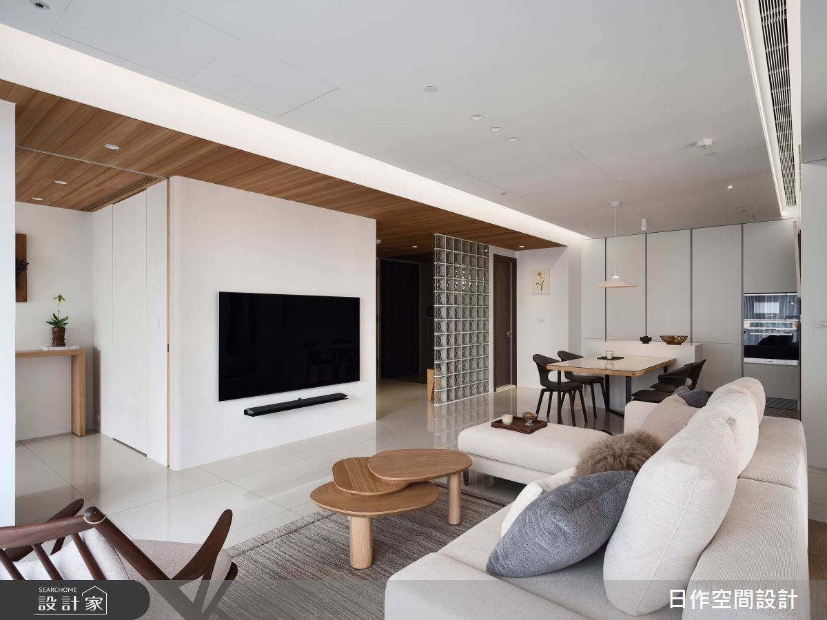 30坪新成屋(5年以下)＿日式無印風客廳餐廳案例圖片＿日作空間設計有限公司＿日作_58之17