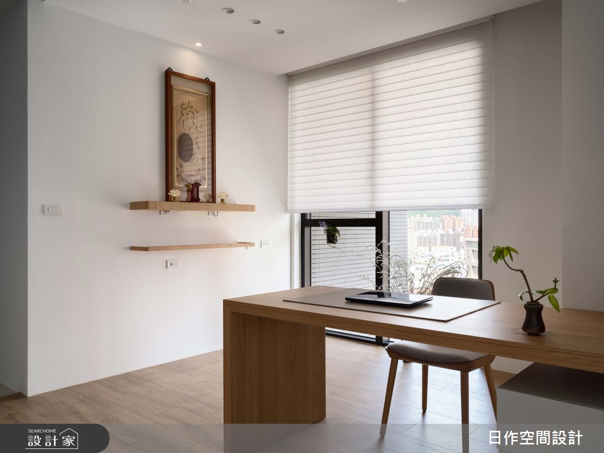 30坪新成屋(5年以下)＿日式無印風書房案例圖片＿日作空間設計有限公司＿日作_58之20